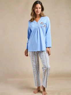 Pyjama en maille jersey pur coton