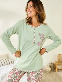 Pyjama en maille pur coton