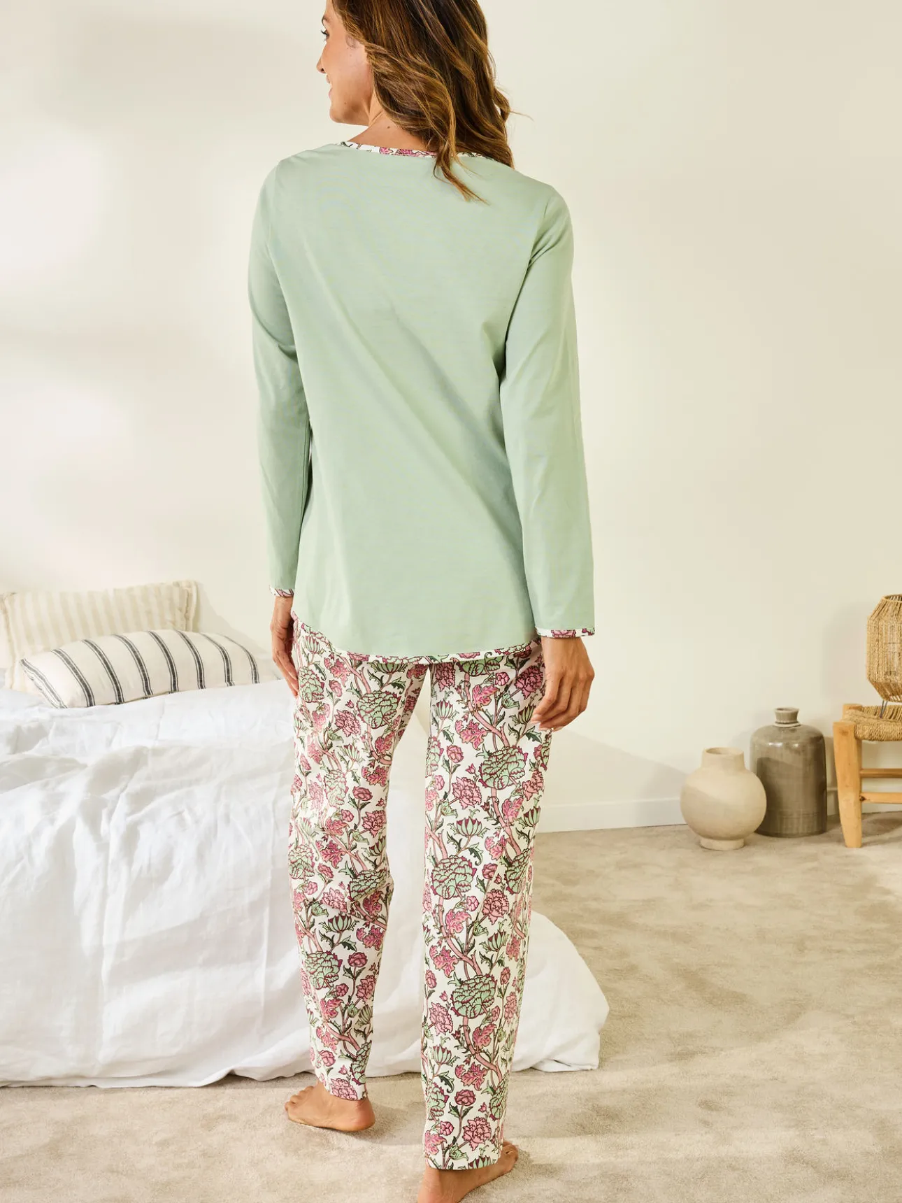 Pyjama en maille pur coton