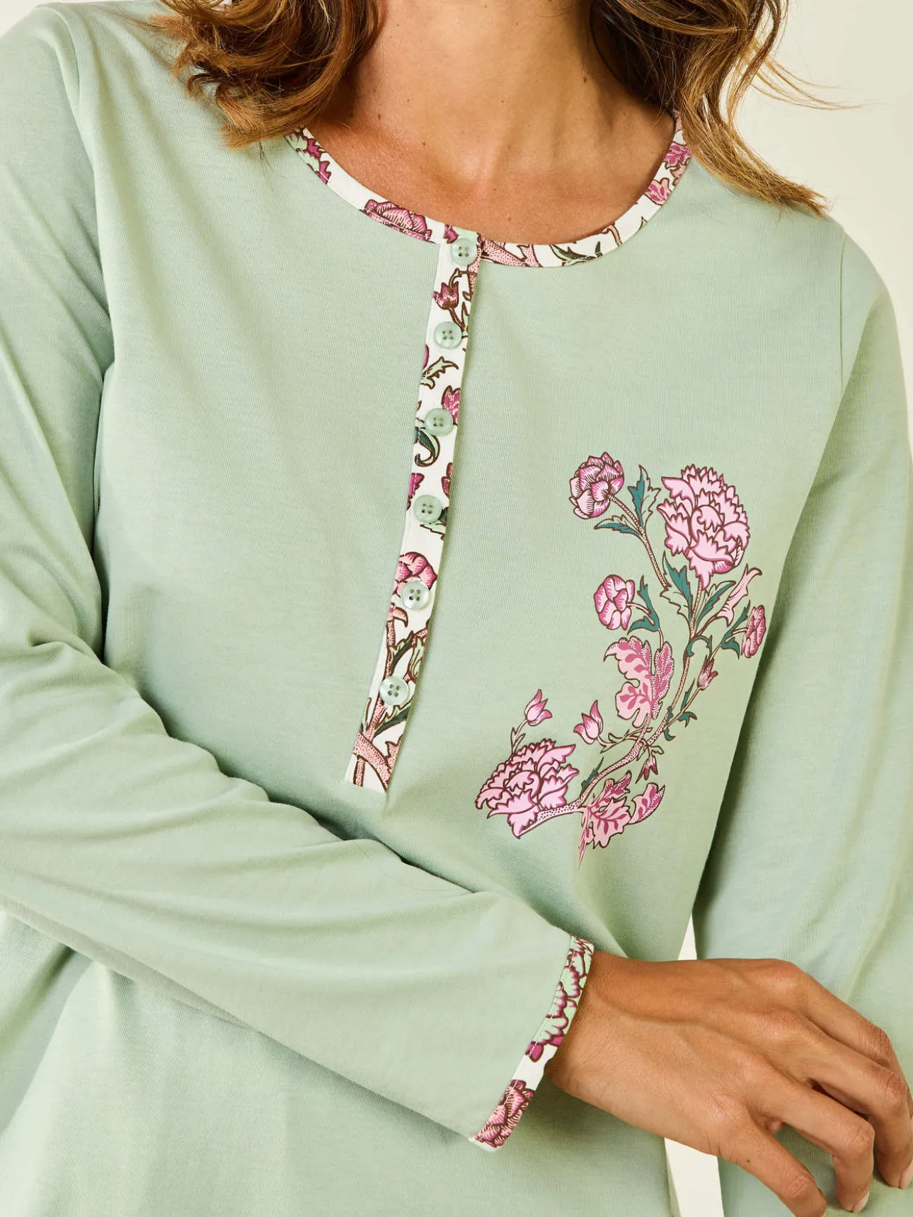 Pyjama en maille pur coton