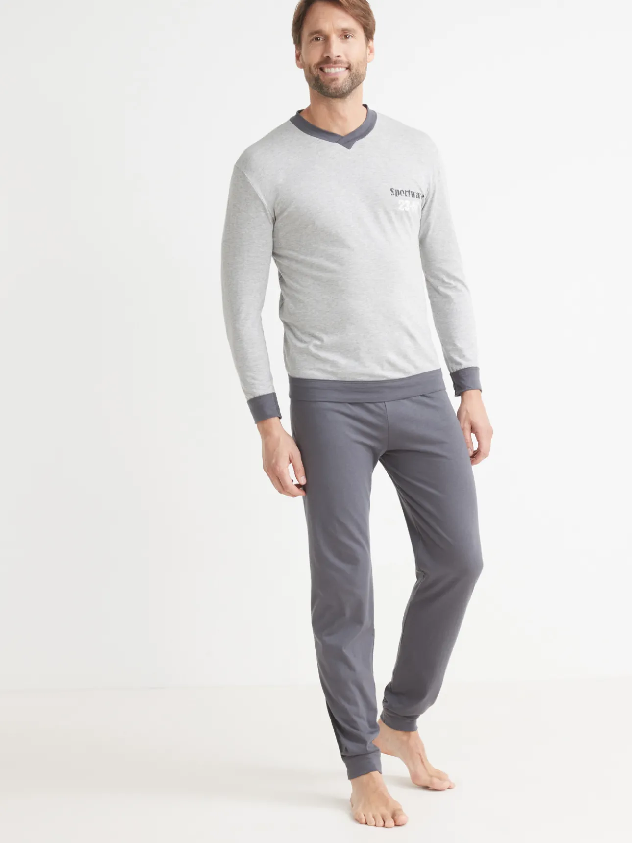 Pyjama en maille pur coton