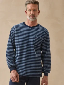 Pyjama en maille velours