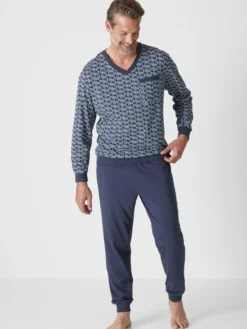 Pyjama forme jogging jersey pur coton