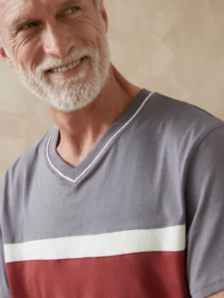 Pyjamas jersey pur coton lot de 2