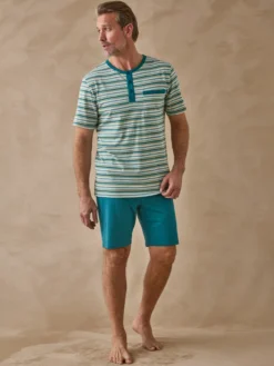 Pyjashort en maille jersey pur coton