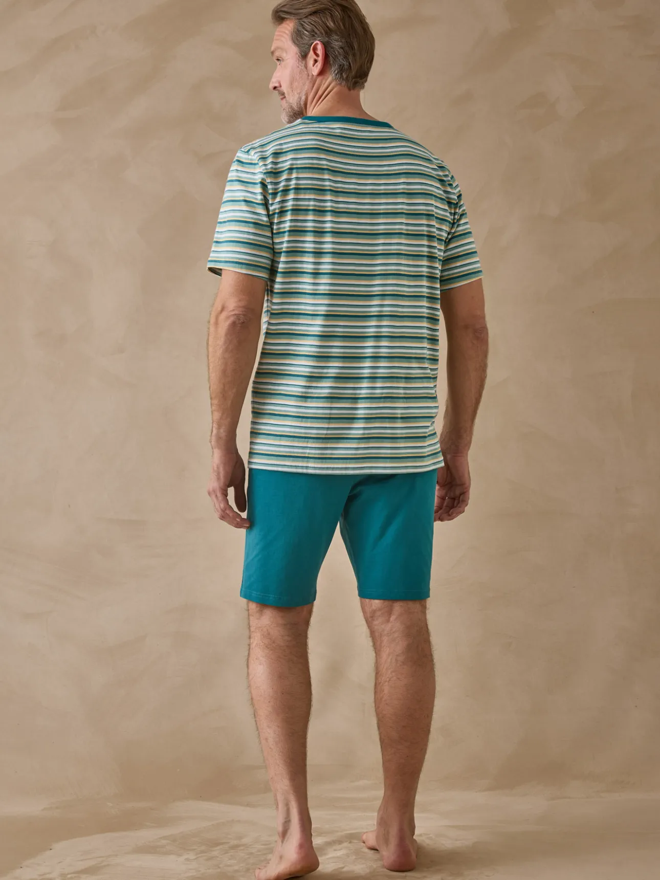 Pyjashort en maille jersey pur coton