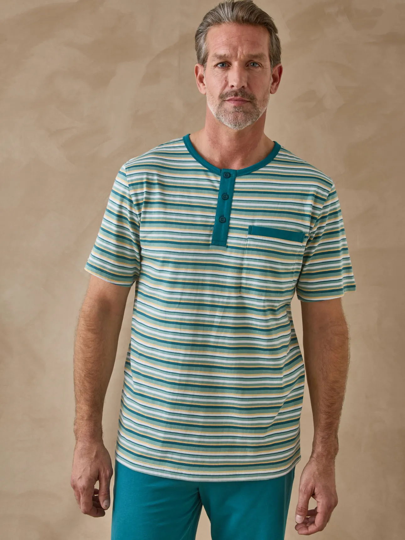 Pyjashort en maille jersey pur coton
