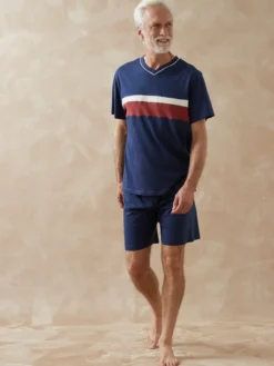 Pyjashorts à rayures en jersey lot de 2