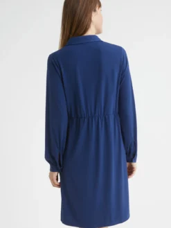 Robe chemisier en maille