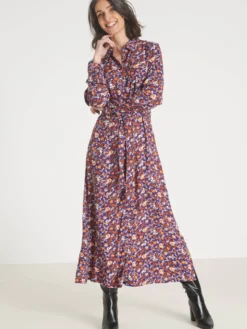 Robe chemisier toute boutonnée