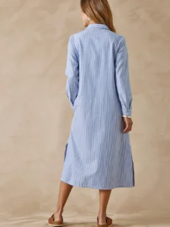 Robe-chemisier toute boutonnée