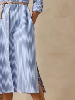 Robe-chemisier toute boutonnée
