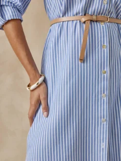 Robe-chemisier toute boutonnée
