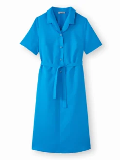 Robe classique col tailleur