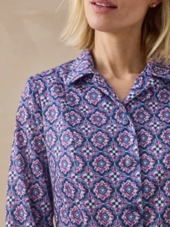 Robe classique en maille fluide