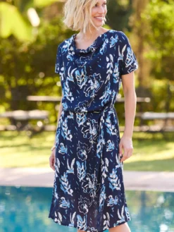 Robe à col bénitier
