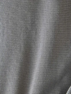 Robe de chambre en maille nid d'abeille