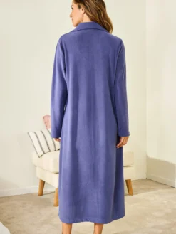 Robe de chambre en maille polaire
