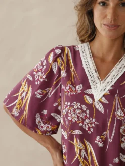 Robe d'hôtesse fluide
