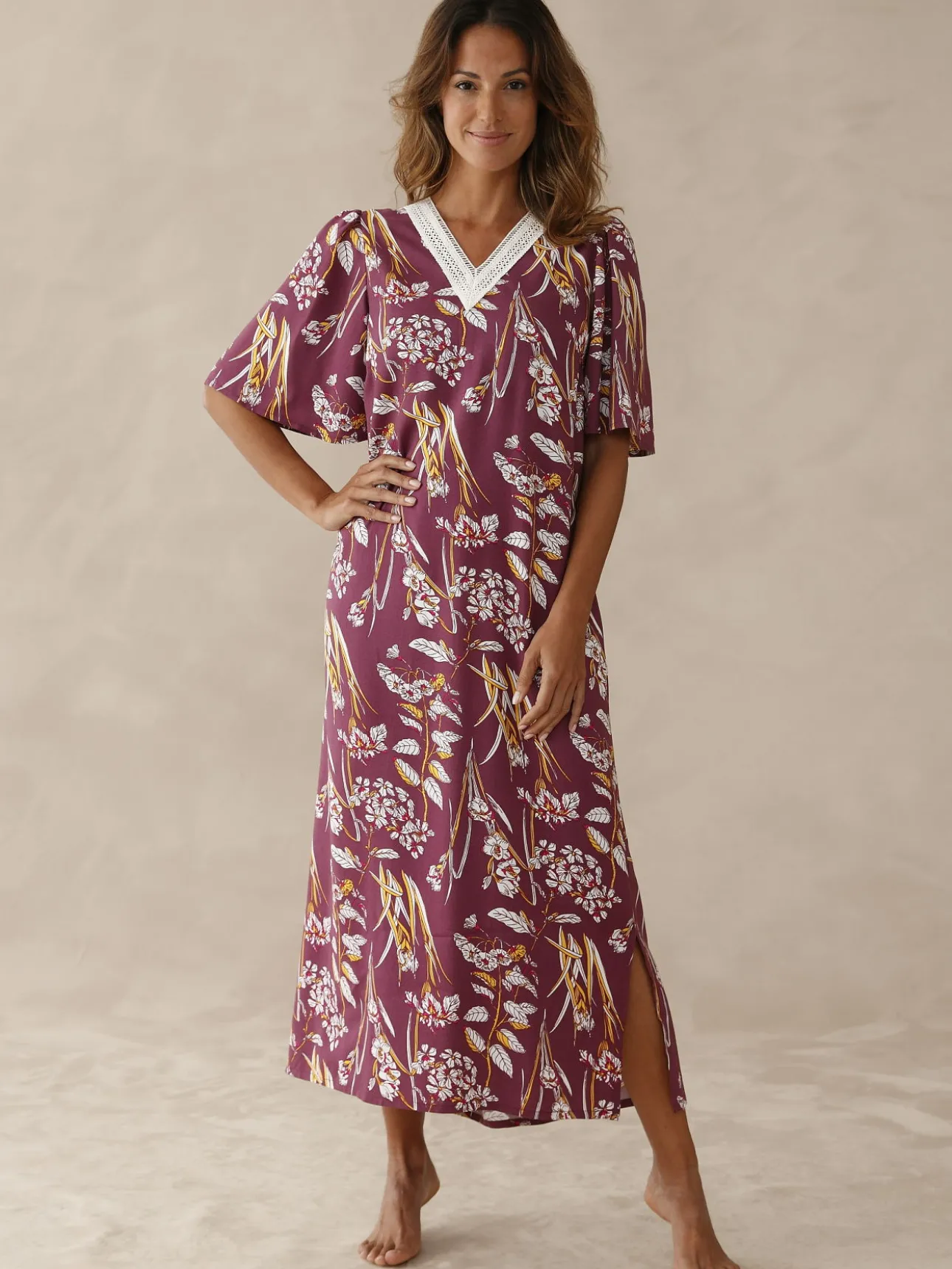 Robe d'hôtesse fluide