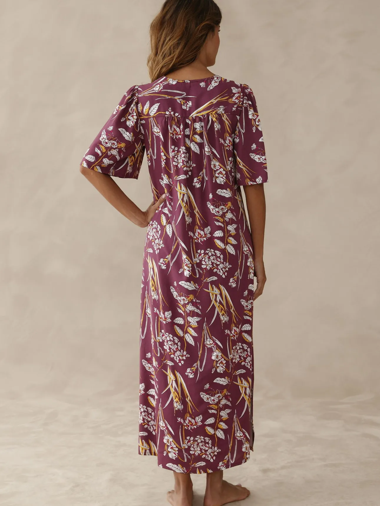 Robe d'hôtesse fluide