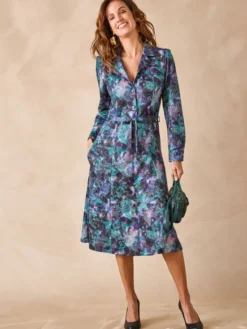 Robe en maille bien chaude