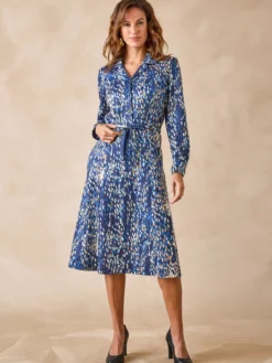 Robe en maille bien chaude