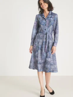 Robe en maille bien chaude
