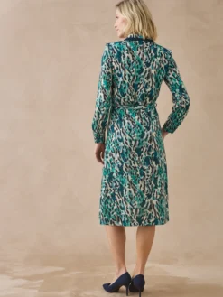 Robe en maille bien chaude