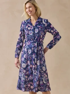 Robe en maille bien chaude