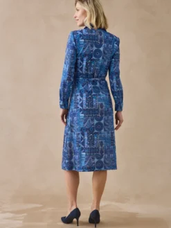 Robe en maille bien chaude