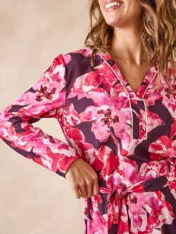Robe en maille crêpe