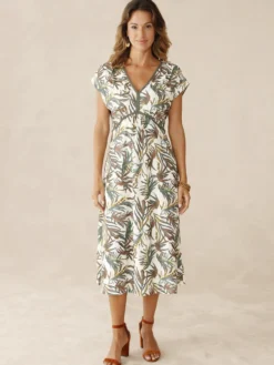 Robe en maille crêpe