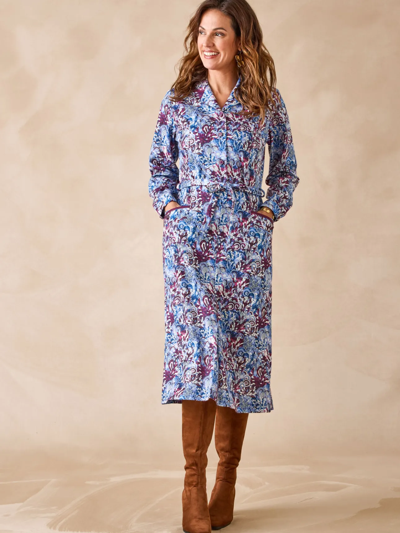 Robe en maille douce