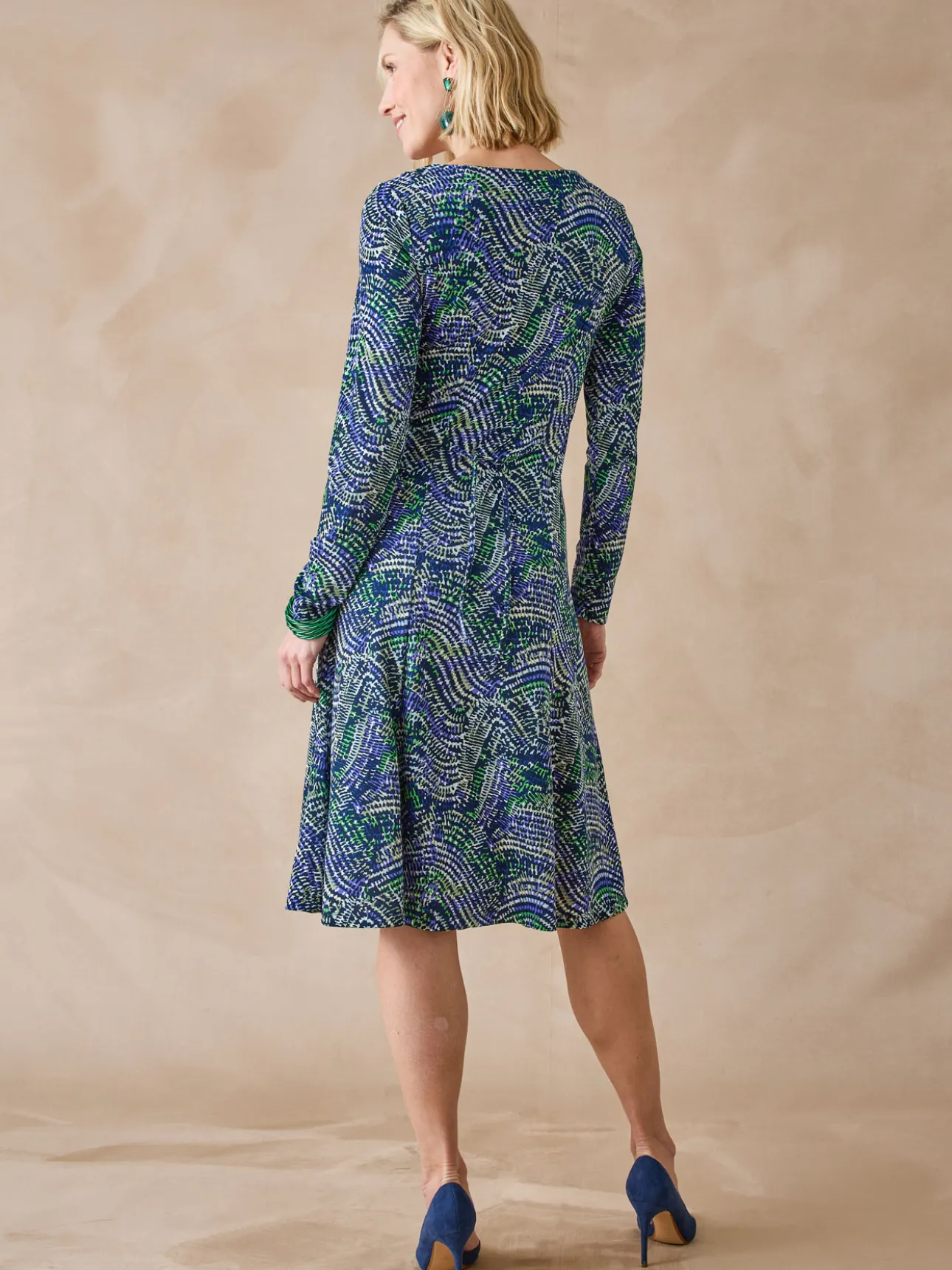 Robe en maille fluide