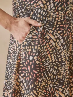Robe en maille fluide