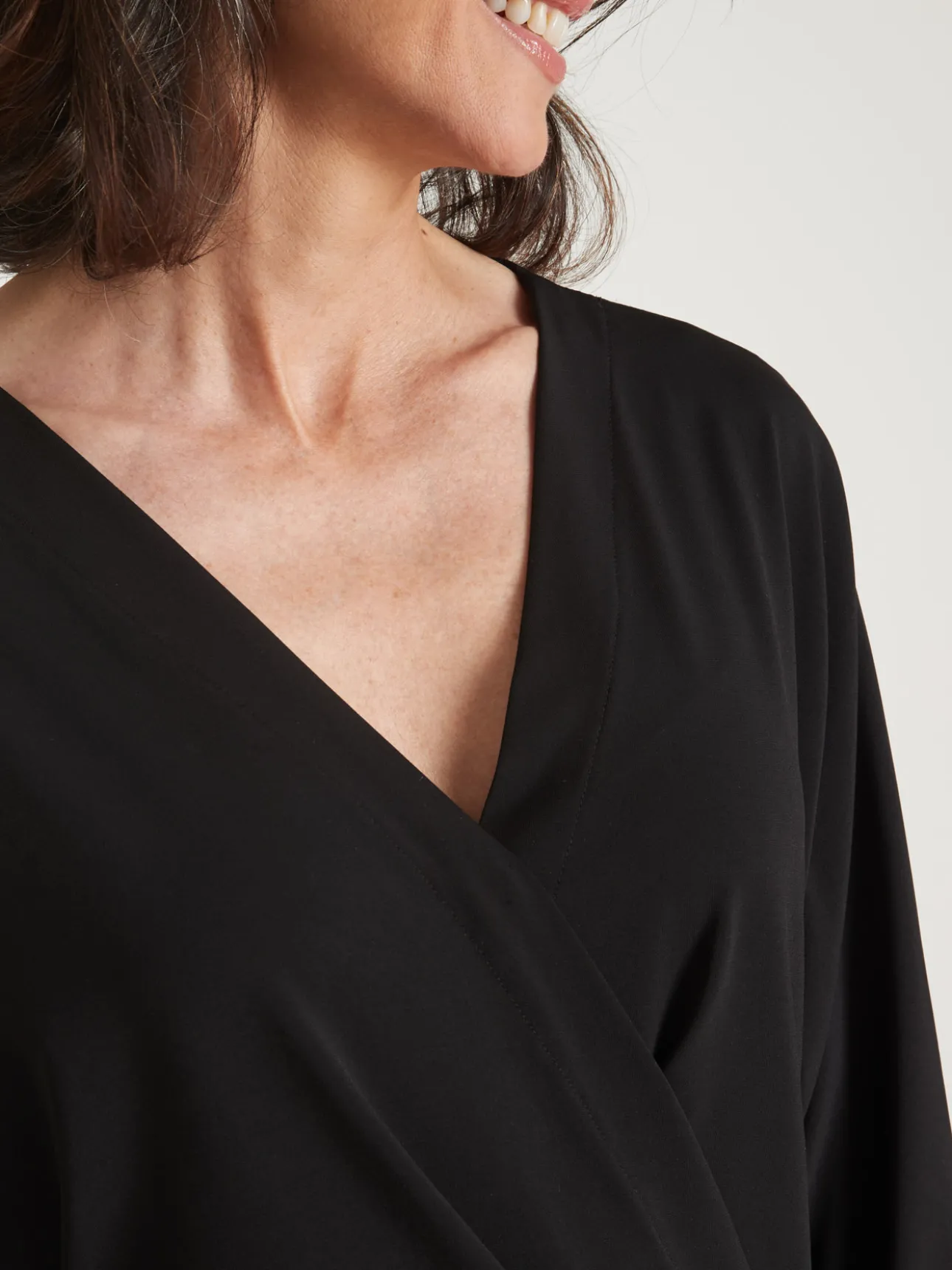 Robe en maille fluide