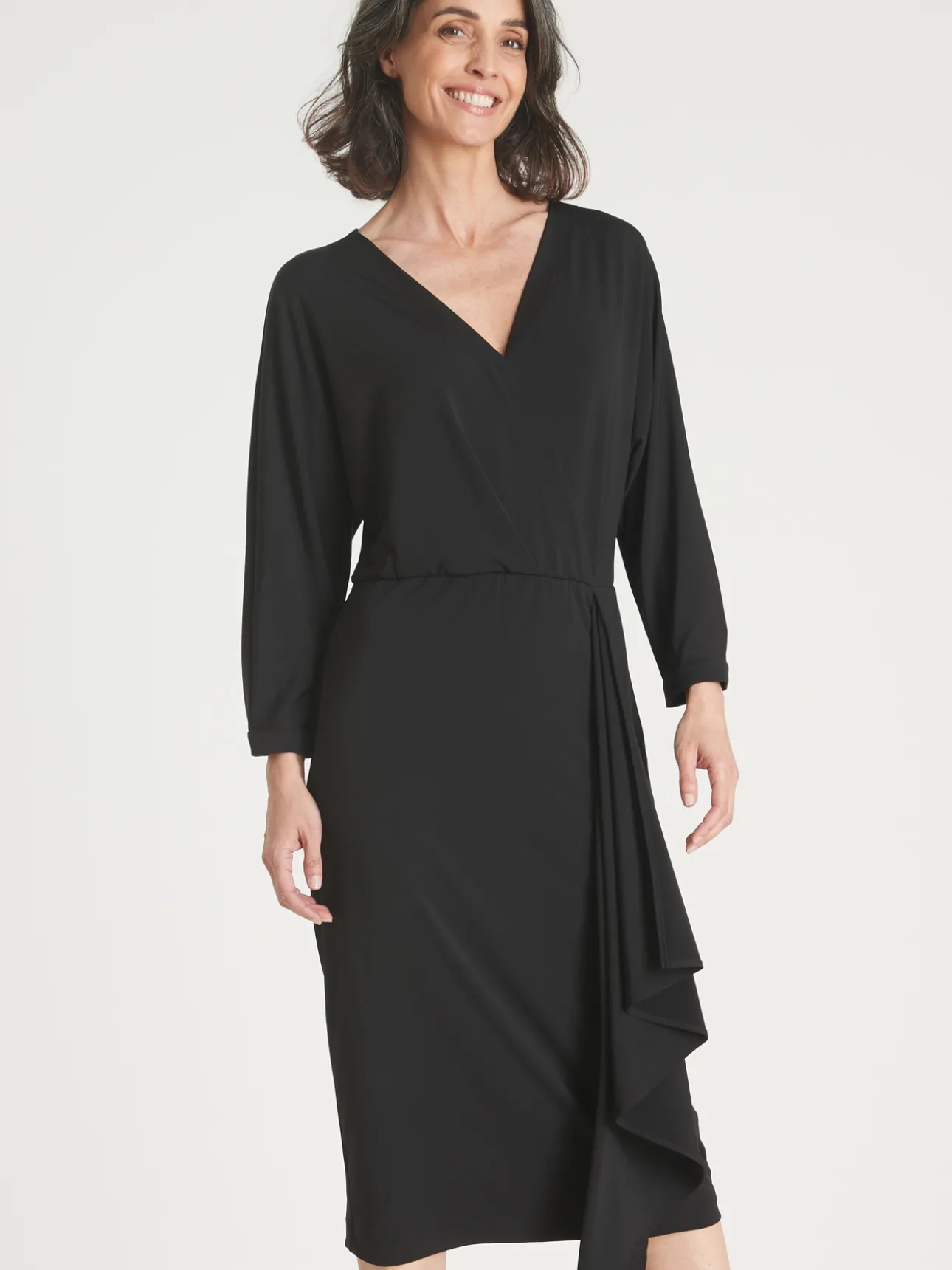 Robe en maille fluide