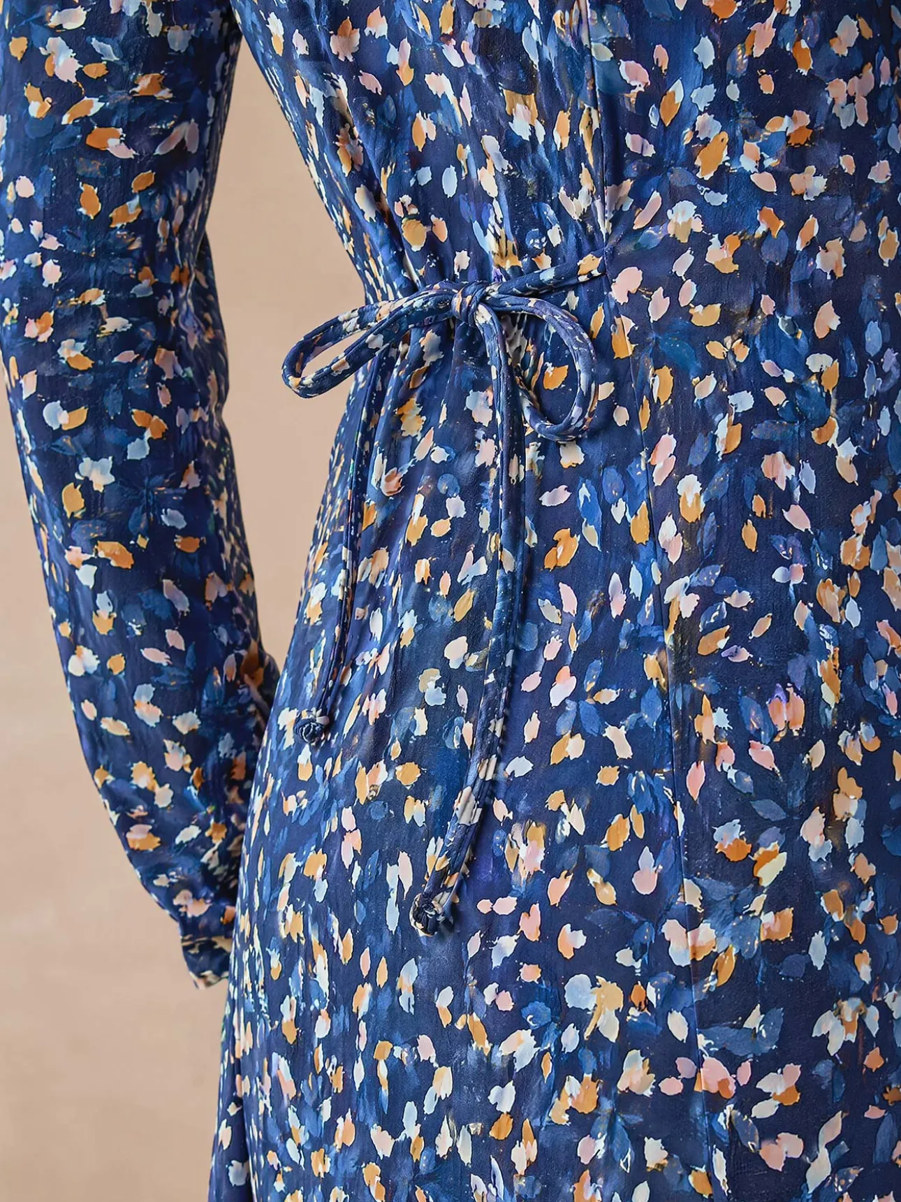 Robe en maille fluide