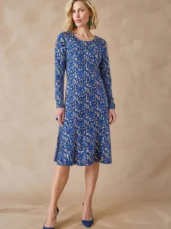 Robe en maille fluide