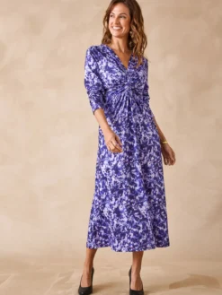 Robe en maille légère fluide