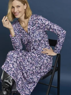 Robe en maille légère fluide