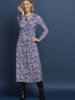 Robe en maille légère fluide
