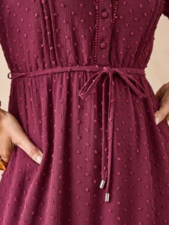 Robe en plumetis