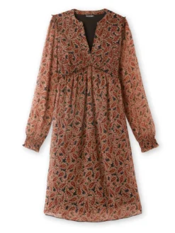 Robe en voile doublé