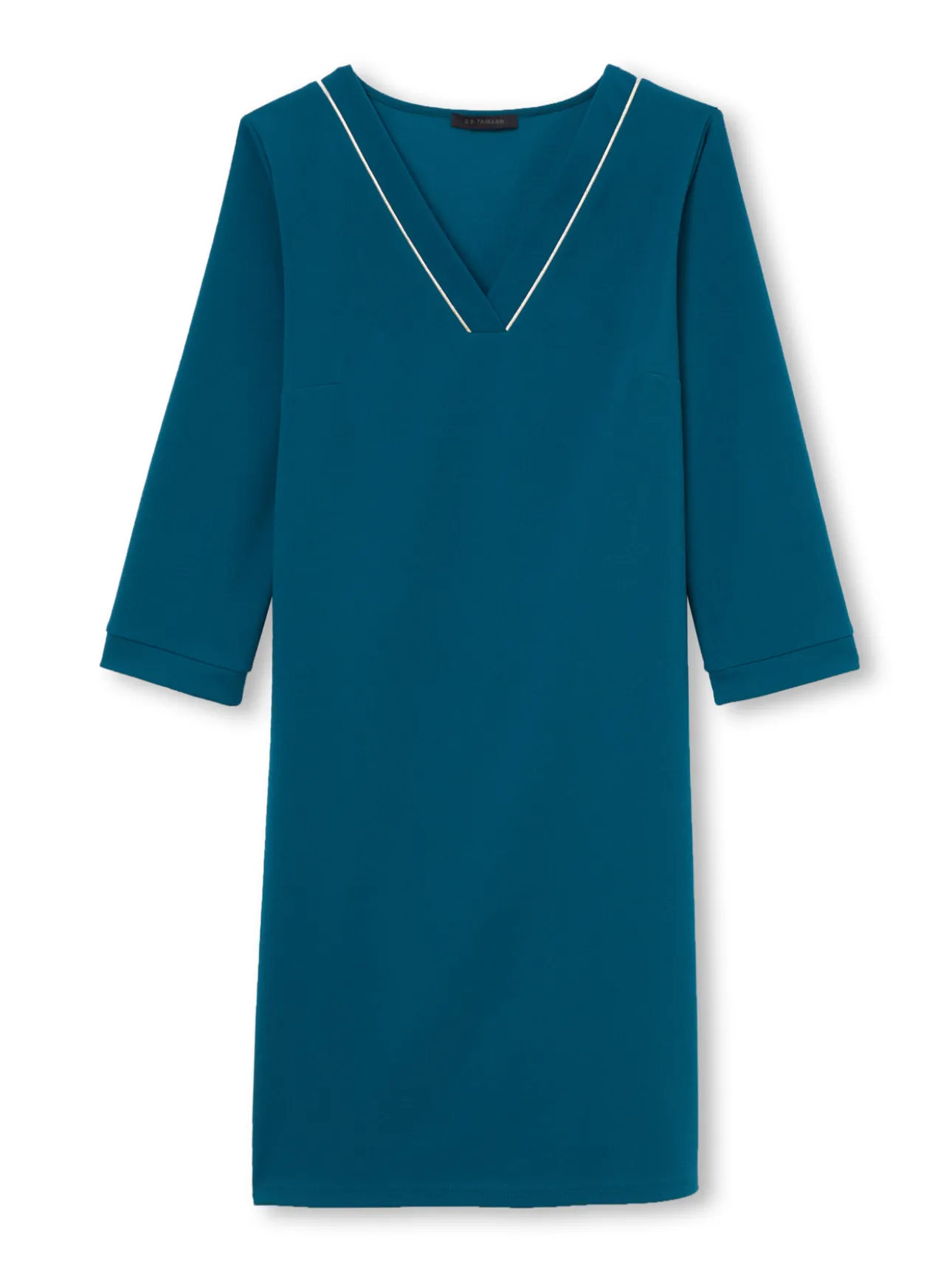Robe housse en maille fluide