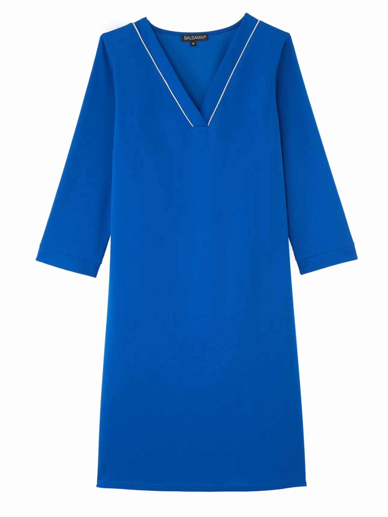 Robe housse en maille fluide