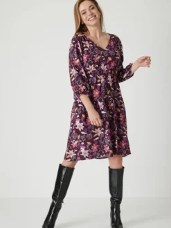 Robe jacquard