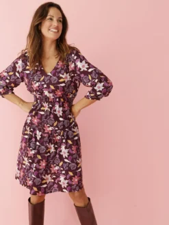 Robe jacquard
