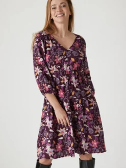 Robe jacquard